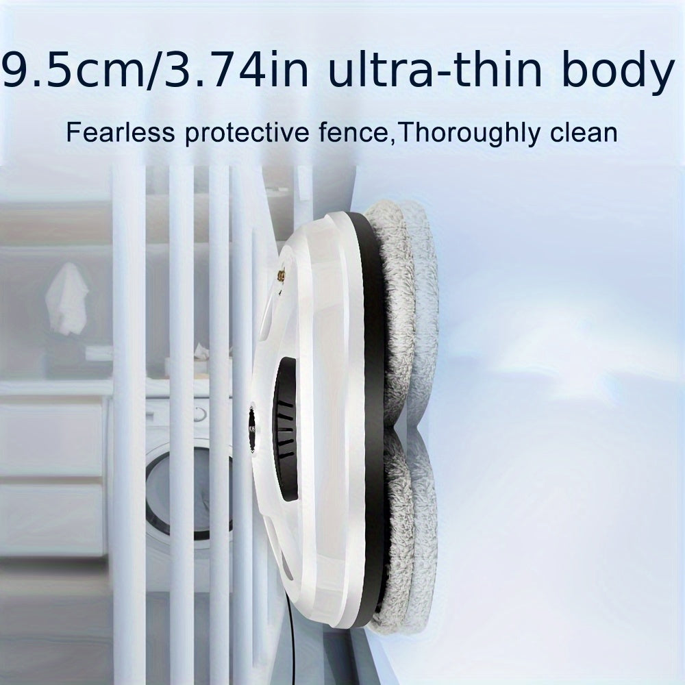 Local Warehouse Ultra-Thin Automatic Window Cleaning Robot PuRuiKai for Room Glass Cleaning