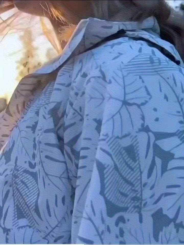 Women's Camouflage Outdoor Jacket: Windproof & Rainproof With Removable Hood - Perfect For Outdoor Adventures!