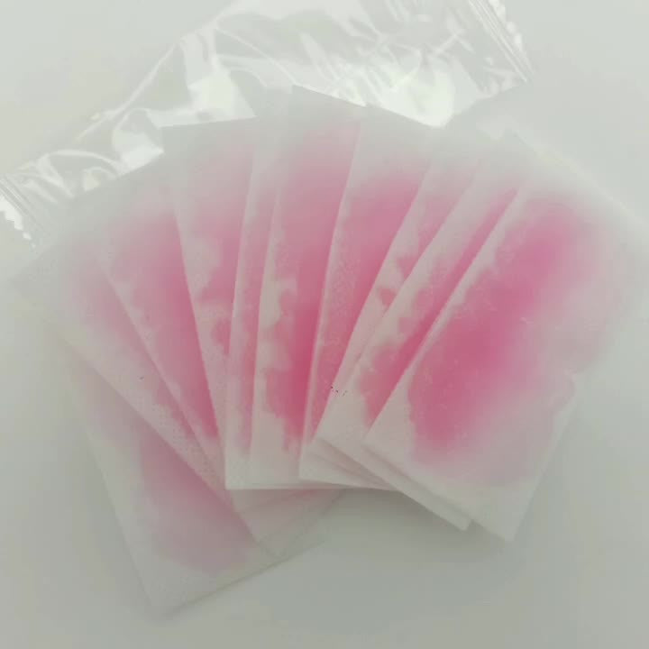 WAXKISS Green Aloe Vera Hair Removal Wax Strips Ready-To-Use Peel-Off Face Eyebrow Lip Mustache Cheek Wax Hair Removal Small Wax Strips Portable And Practical Painless And Fast Hair Removal Gentle And Non-Irritating 20 Small