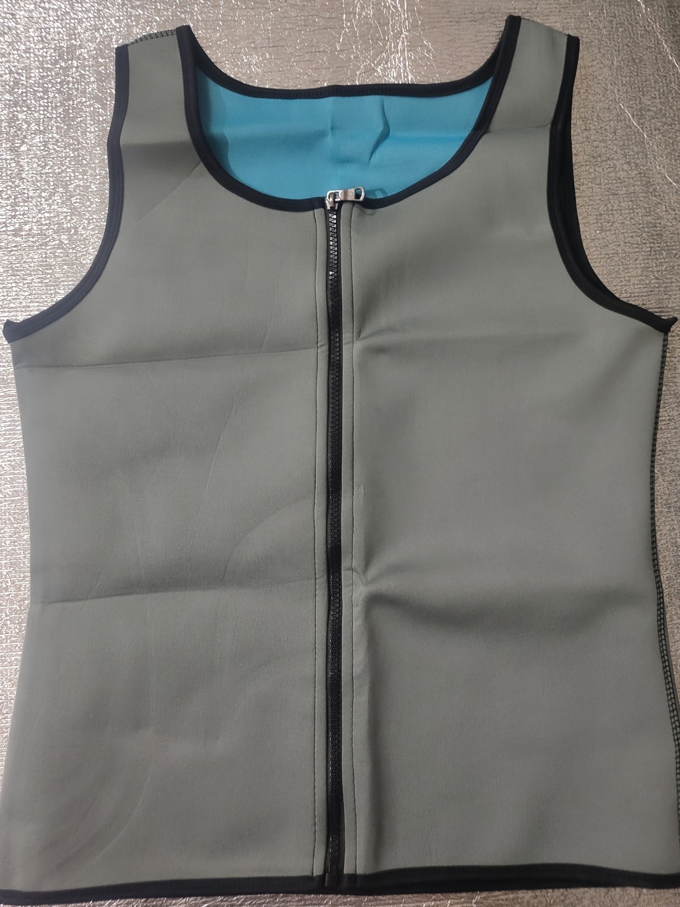 Men's Compression Sweat Sauna Vest, New Slimming Suit For Students, Waist Belts Body Shaper Back Support Tank Top For Workout Fitness Gym