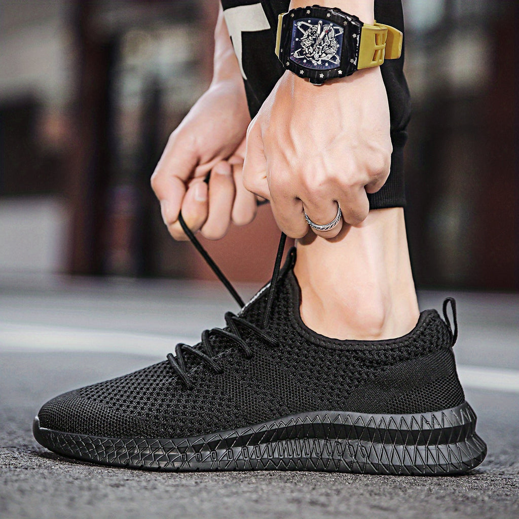 Men'S Outdoor Knitted Running Shoes