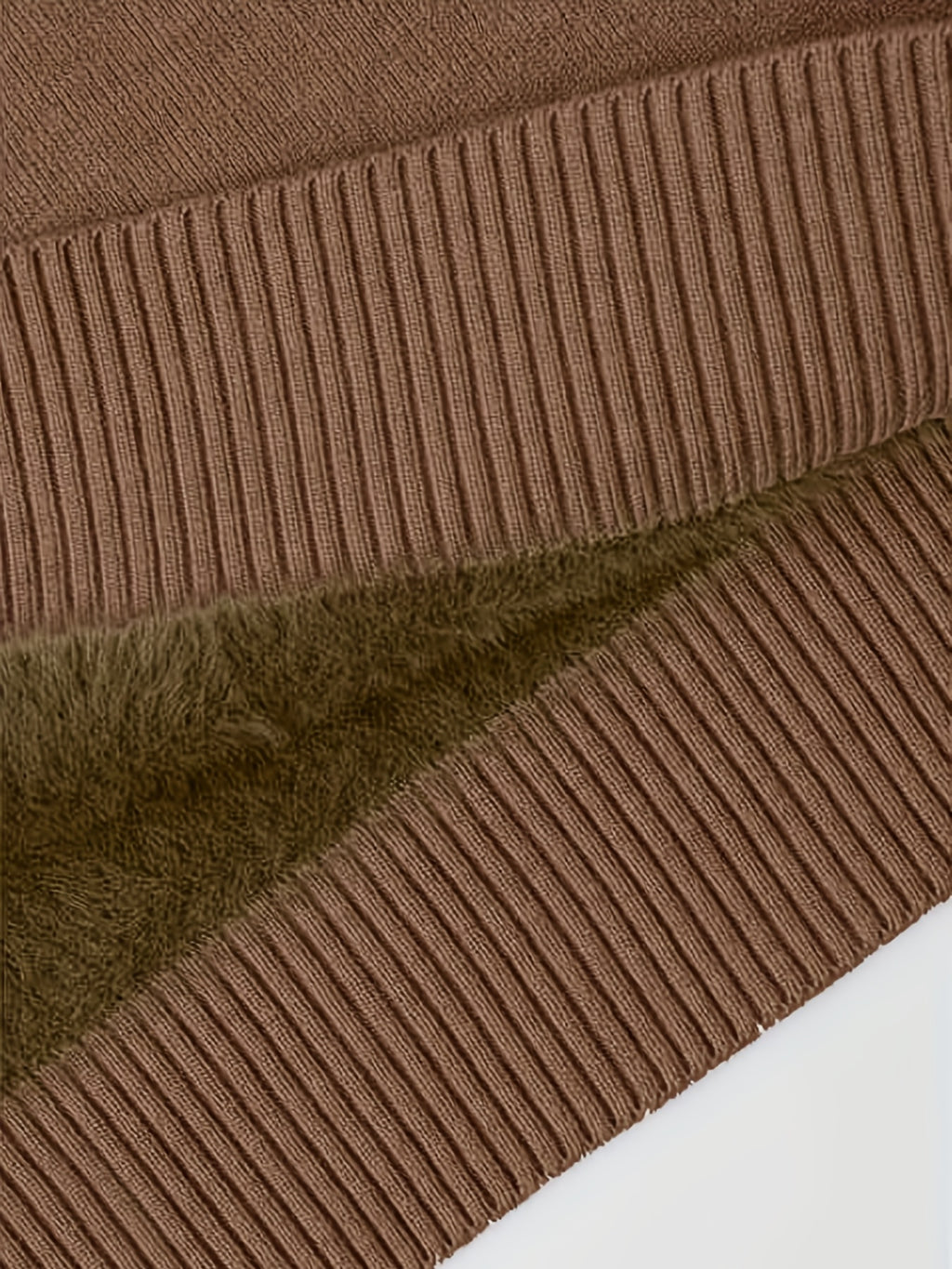 Solid Turtle Neck Pullover Sweater, Casual Long Sleeve Thermal Sweater For Fall & Winter, Women's Clothing