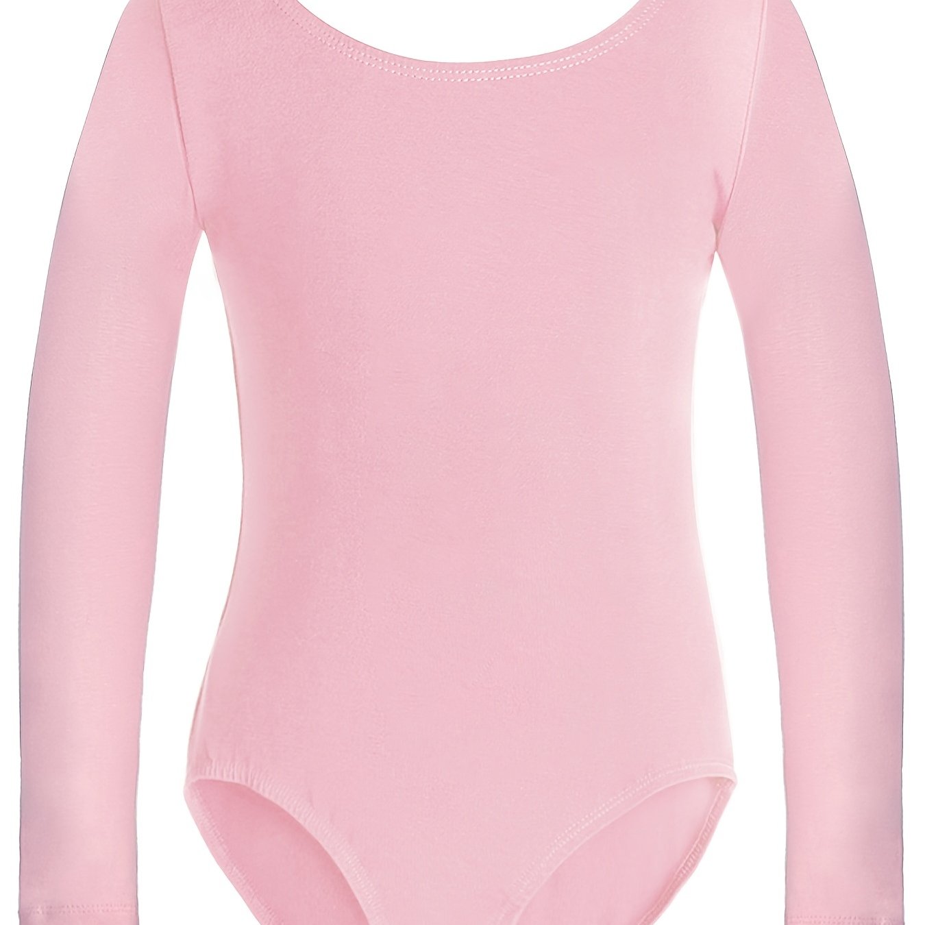 Girls Long Sleeve Bodysuit Leotards Back Bow Ballet Dance Outfit Kids Clothes