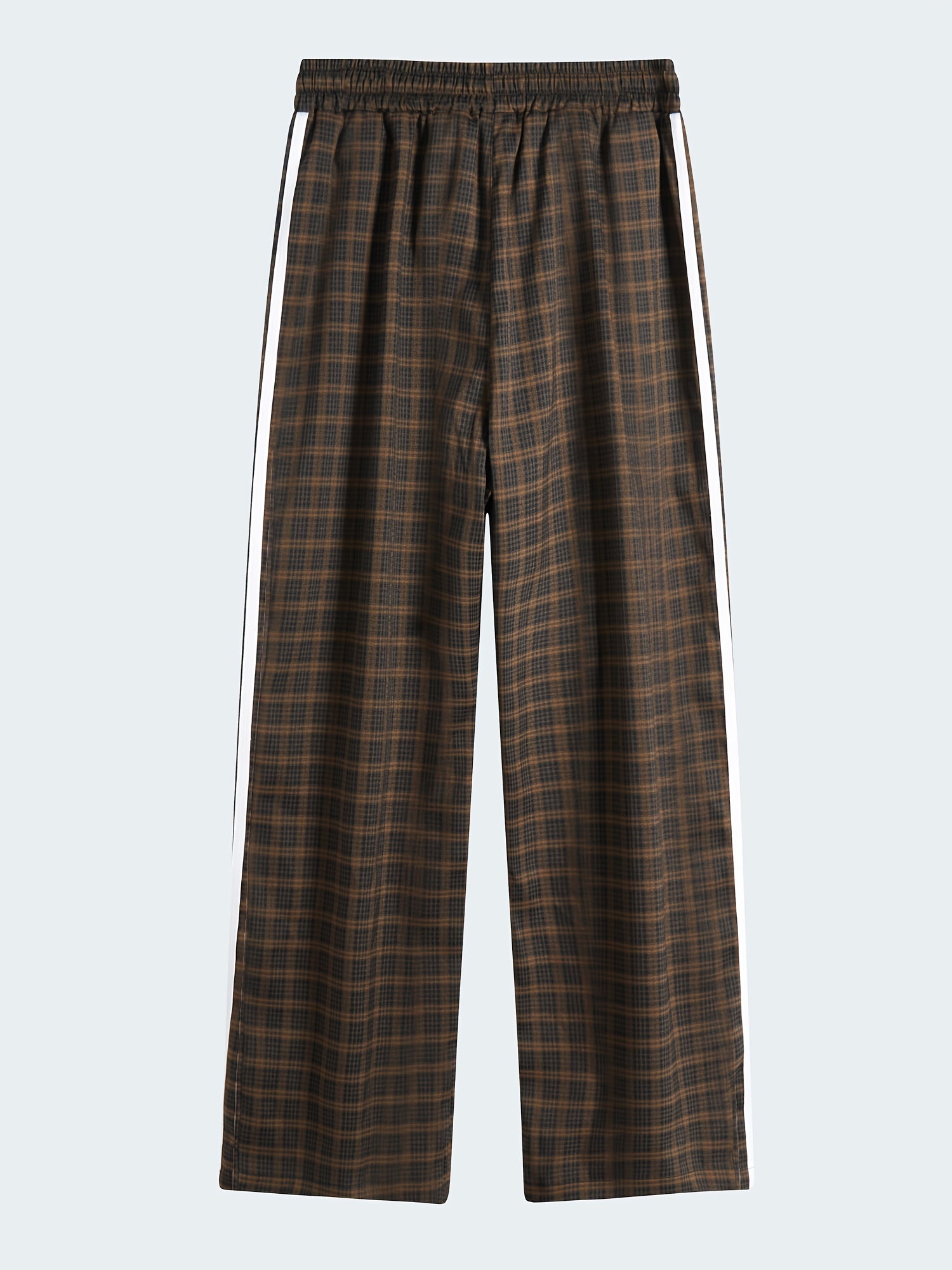 Men's Trendy Plaid Loose Pants For Spring/Fall