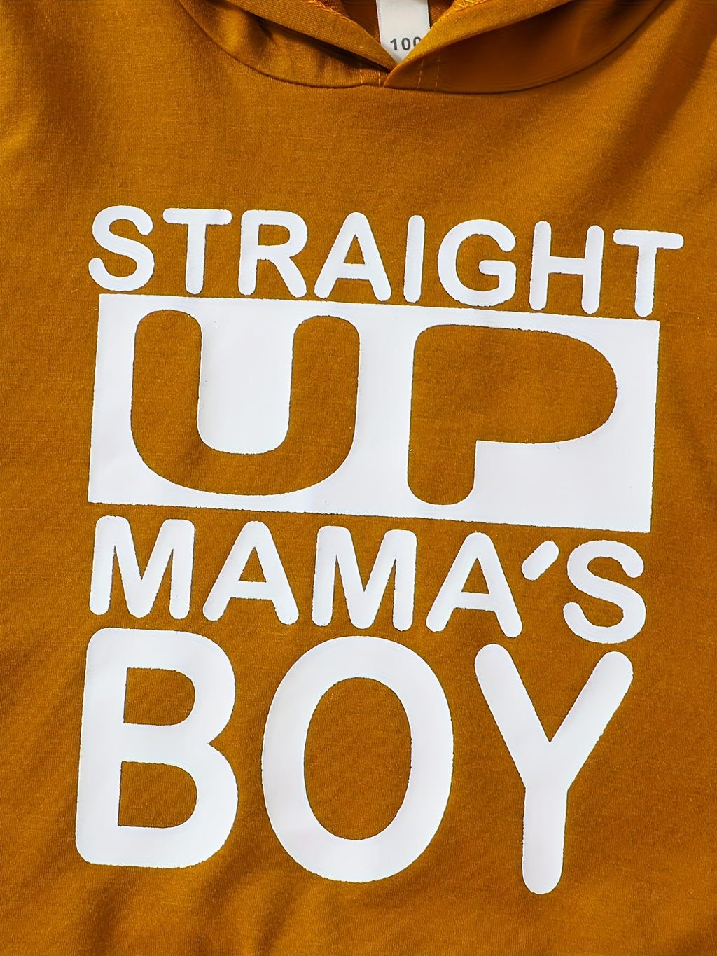 Boy's Casual Hoodie With Slogan + Camo Pants For Autumn & Winter Daily And Outdoor Wear