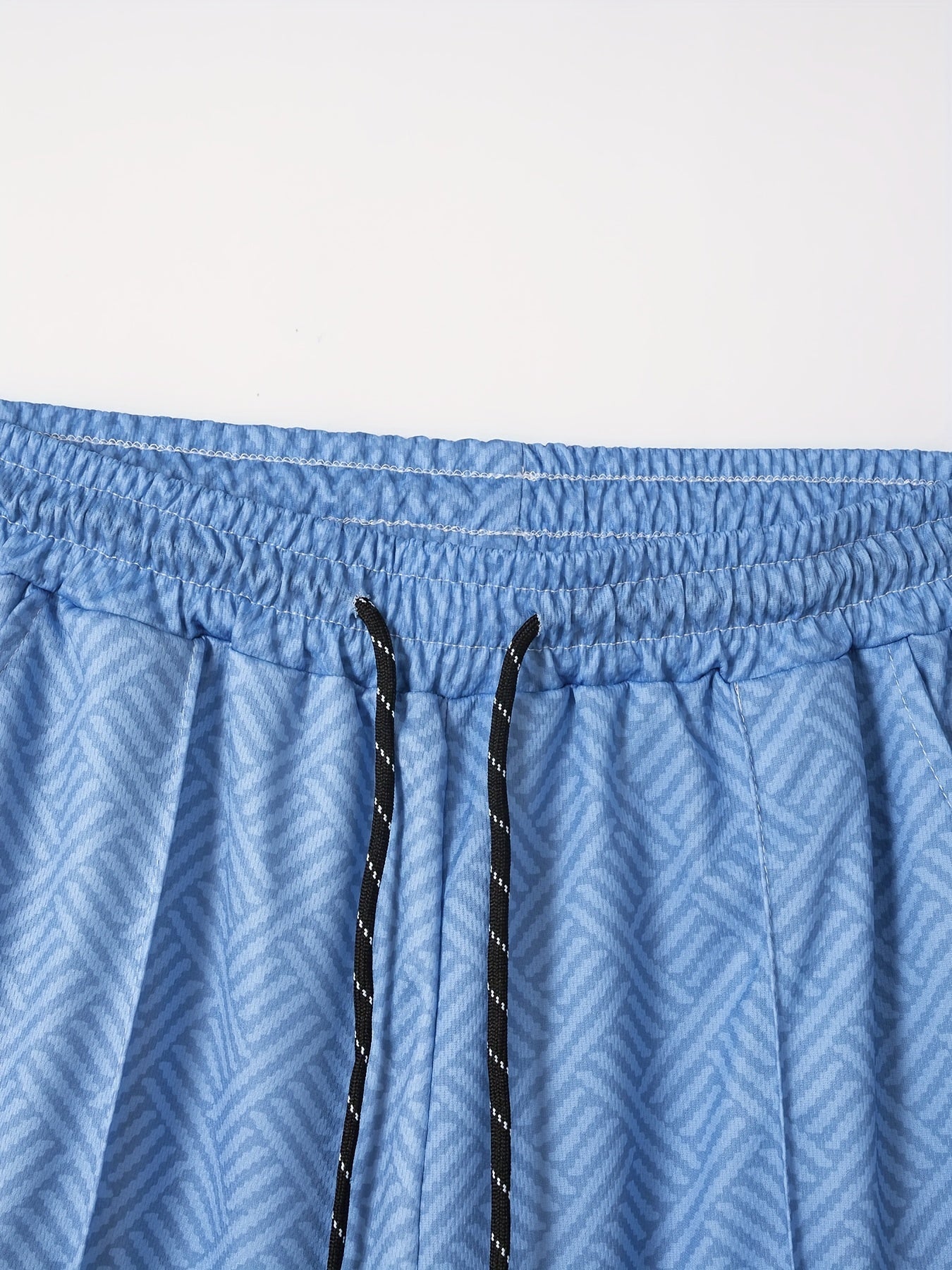 Men's T-shirt short sleeve + shorts casual sports suit blue