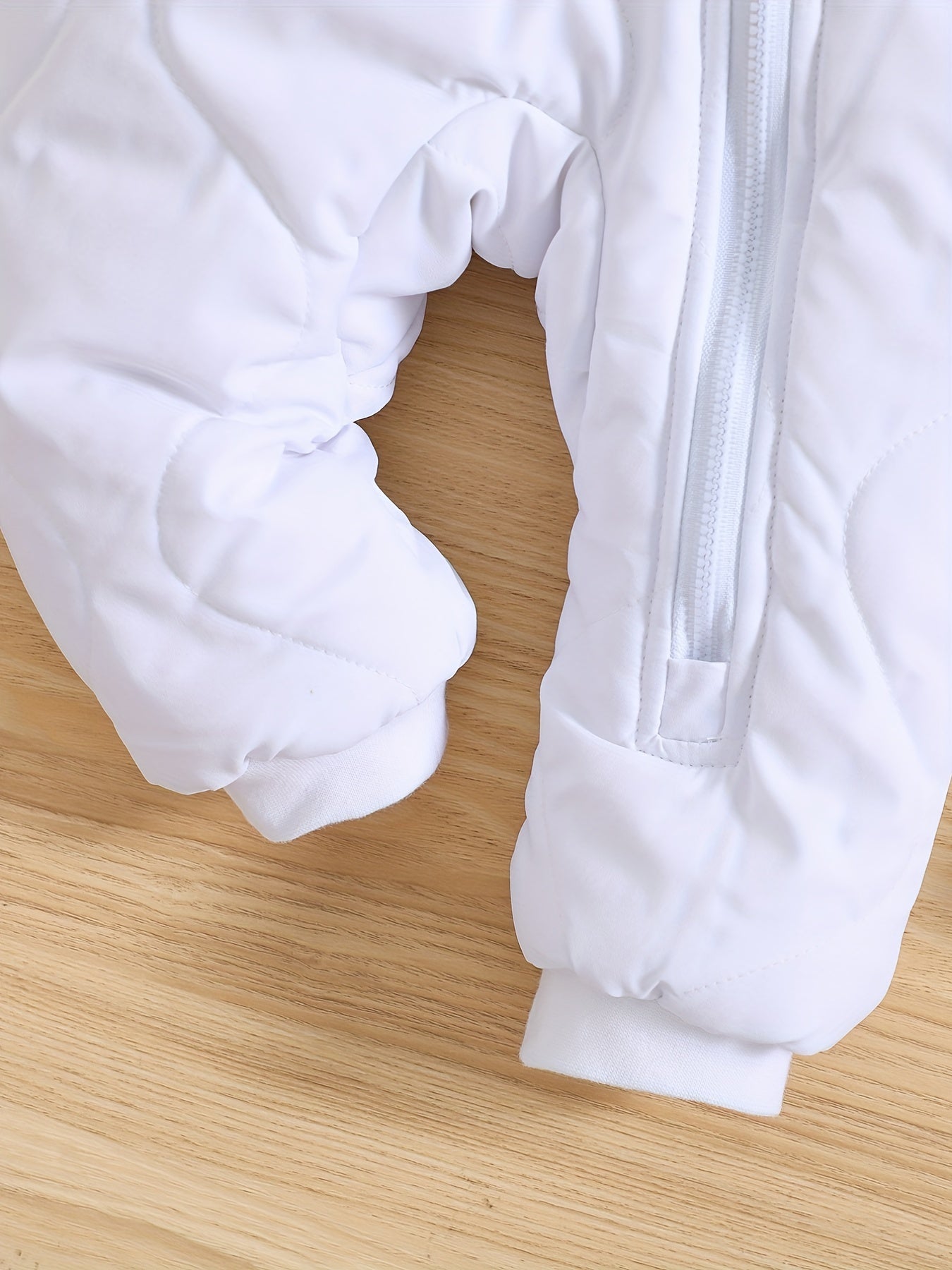 Baby Thickened Romper Autumn and Winter Outdoor Suit Newborn Set with Fleece Lining Zipper for 0-1 Year Old Youngsters' Clothes Christmas/Halloween/Thanksgiving Day, for Outdoor