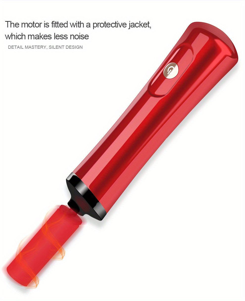 QuickClean Battery-Operated Makeup Brush Cleaner - Efficient Residue Removal, Adjustable Speeds, With Drying Function, Perfect for Home and Travel Use