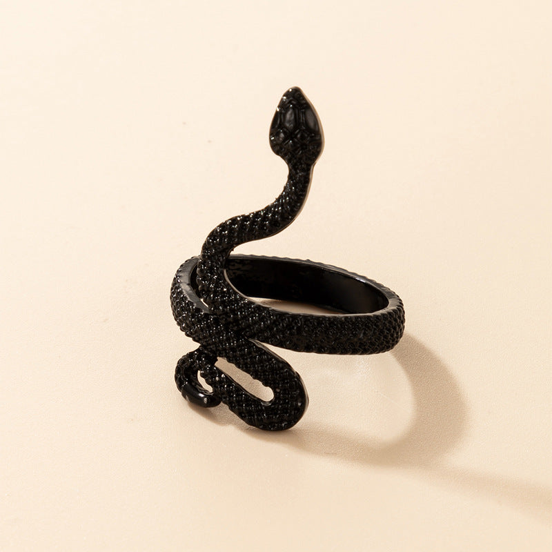 Snake Ring Punk Style Animal Design Hand Jewelry For Men Women Unisex Jewelry