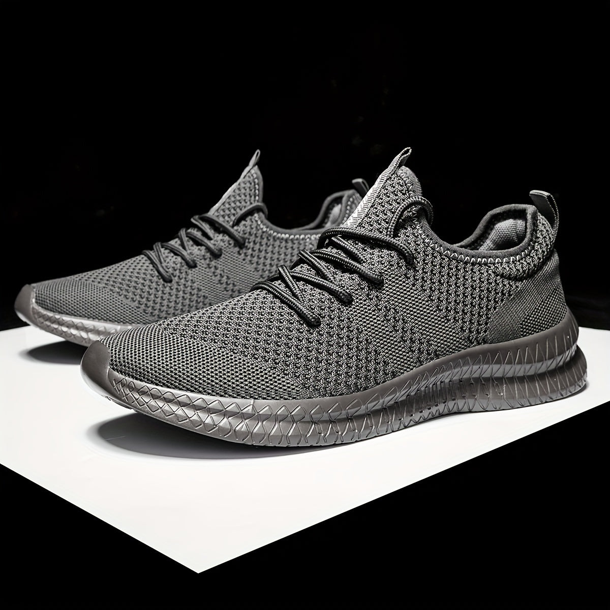 Men'S Outdoor Knitted Running Shoes