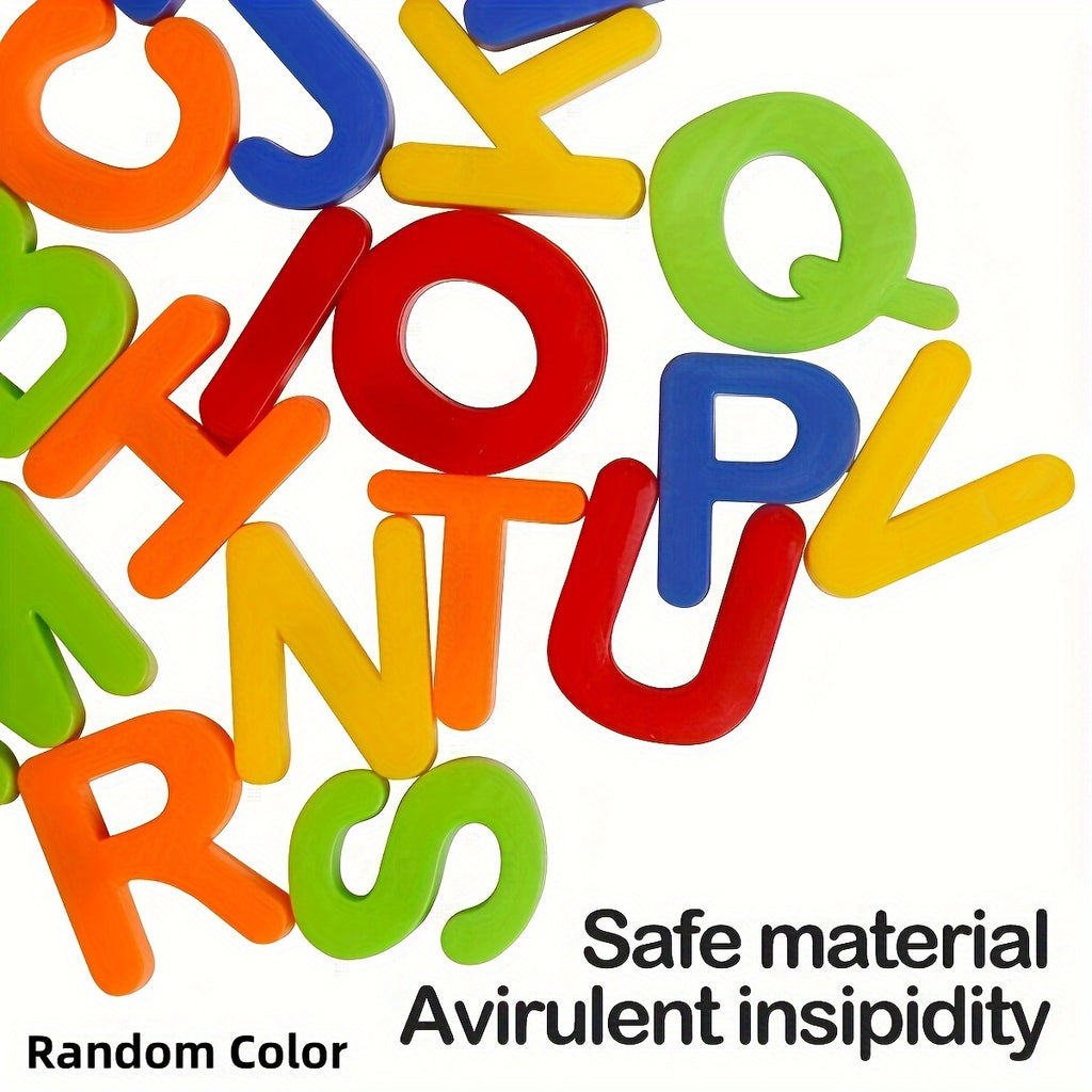 Plastic Alphabet Magnets for Children, Featuring Magnetic Letters And Numbers for Educational Purposes. Ideal for Spelling And Counting, These 80pcs Sets Include Both Uppercase And Lowercase Letters, Making Them Perfect Learn