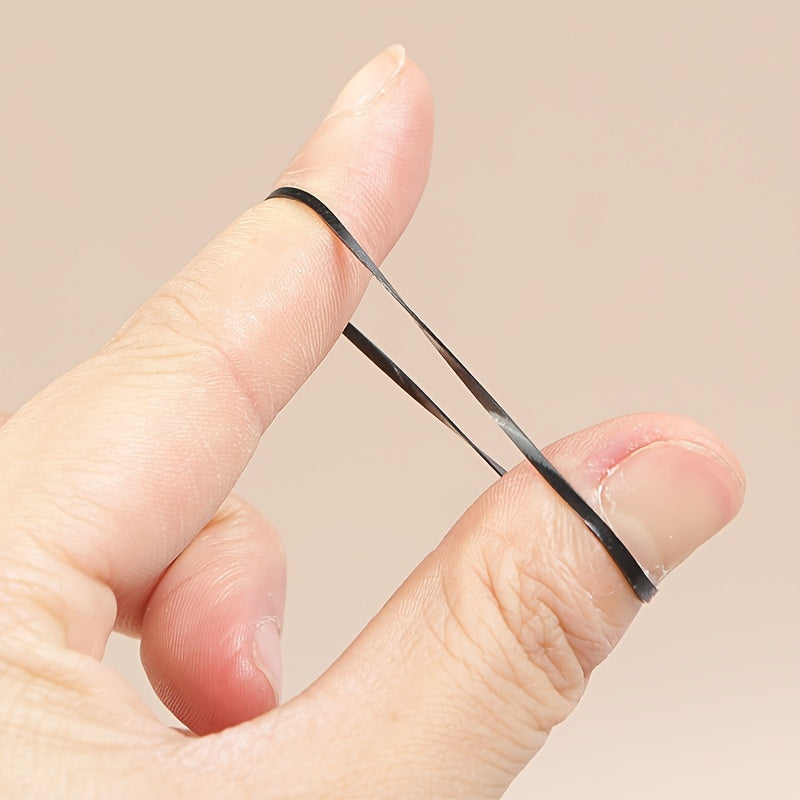 100 Pcs Small Rubber Bands Set Simple High Elastic Hair Rings Cute Mini Hair Scrunchies