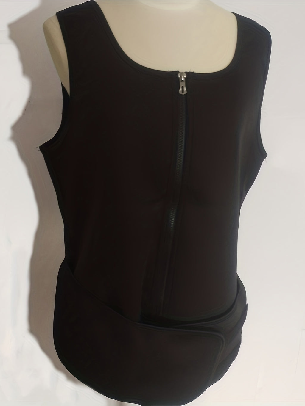 Men's Compression Sweat Sauna Vest, New Slimming Suit For Students, Waist Belts Body Shaper Back Support Tank Top For Workout Fitness Gym