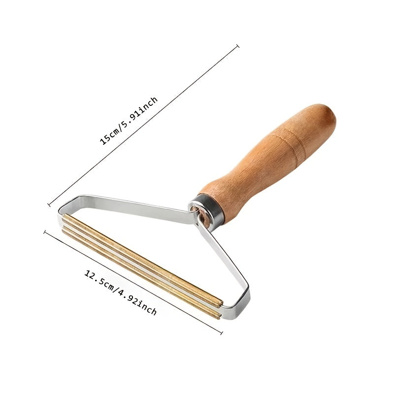 Effective Pet Hair Remover Brush For Cats And Dogs - Gently Shaves Wool And Cleans Fur For A Neat And Tidy Home