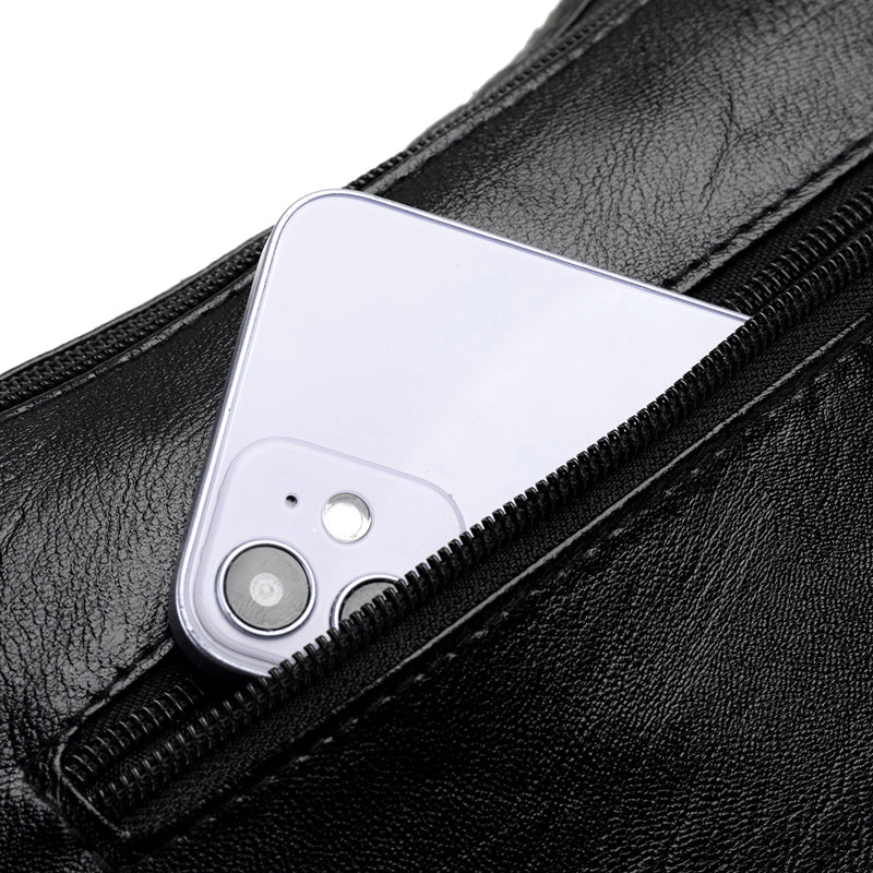 Flower Pattern Crossbody Bag, Fashion Zipper Shoulder Bag, Casual Purse For Women