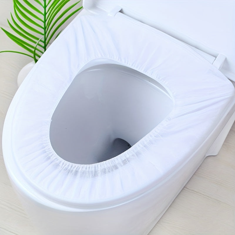10/20PCS Disposable Toilet Seat Cover, Portable Toilet Seat Cover For Business Travel, Essential Travel Accessories For Airplanes And Camping, Bathroom Accessories, Toiletries, Teen Gifts