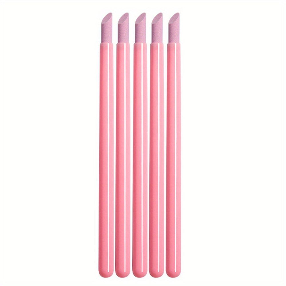 Lightweight Stone Sanding Nail File Tools - Perfect for Manicure and Cuticle Care - Removes Dead Skin and Cuticles - Portable and Handy Use