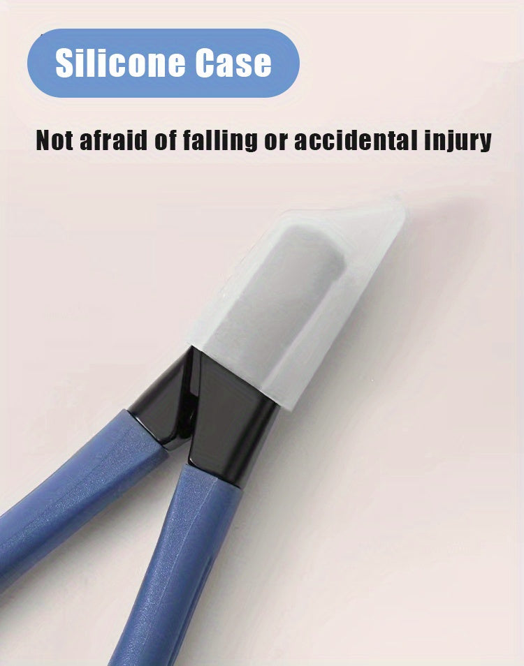 Professional Stainless Steel Nail Clippers With Anti-Splash Cover - Sharp Trimmer For Thick And Wide Nails - Perfect For Men And Seniors