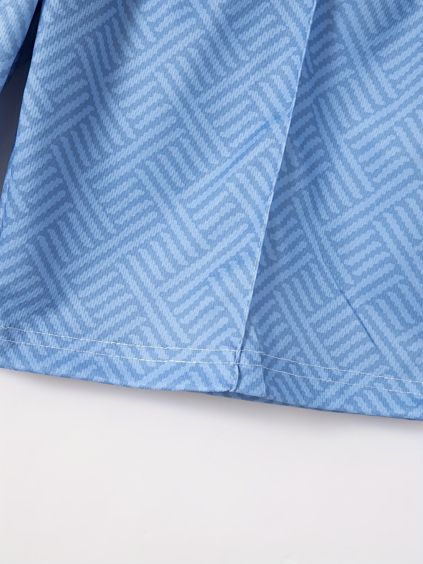 Men's T-shirt short sleeve + shorts casual sports suit blue