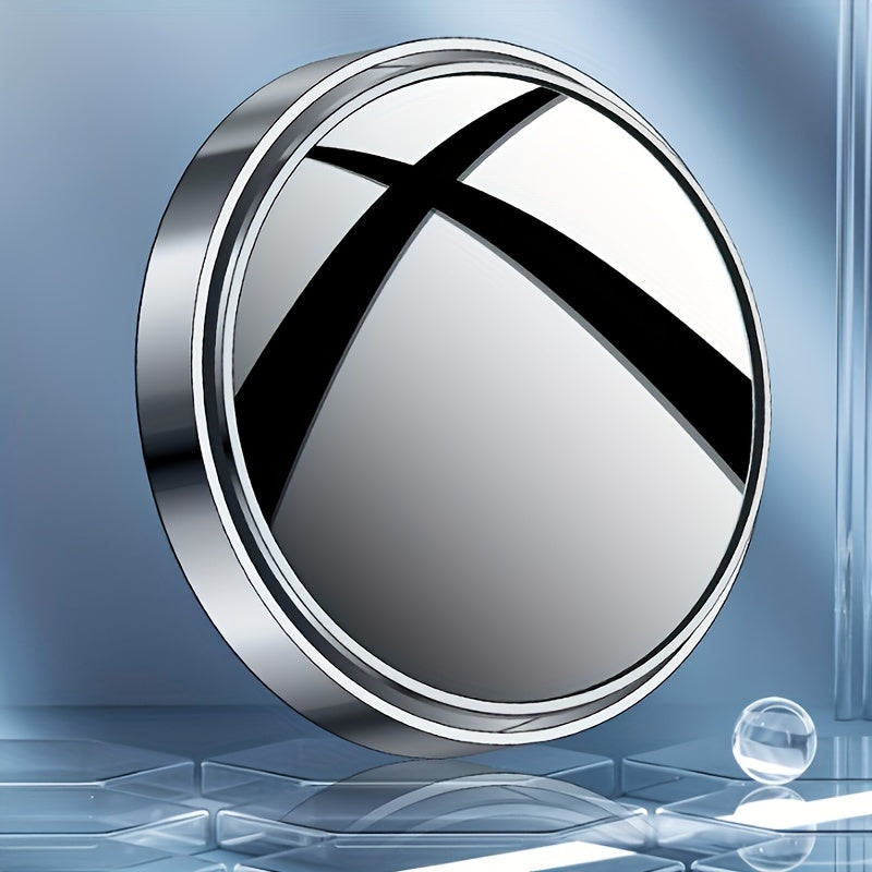 [High-definition | 360-degree] 2pcs High-definition 360-degree Adjustable Car Rearview Mirror | Round Mirror Blind Spot Mirror Wide-angle Mirror | Increase Child's Safety In The Car