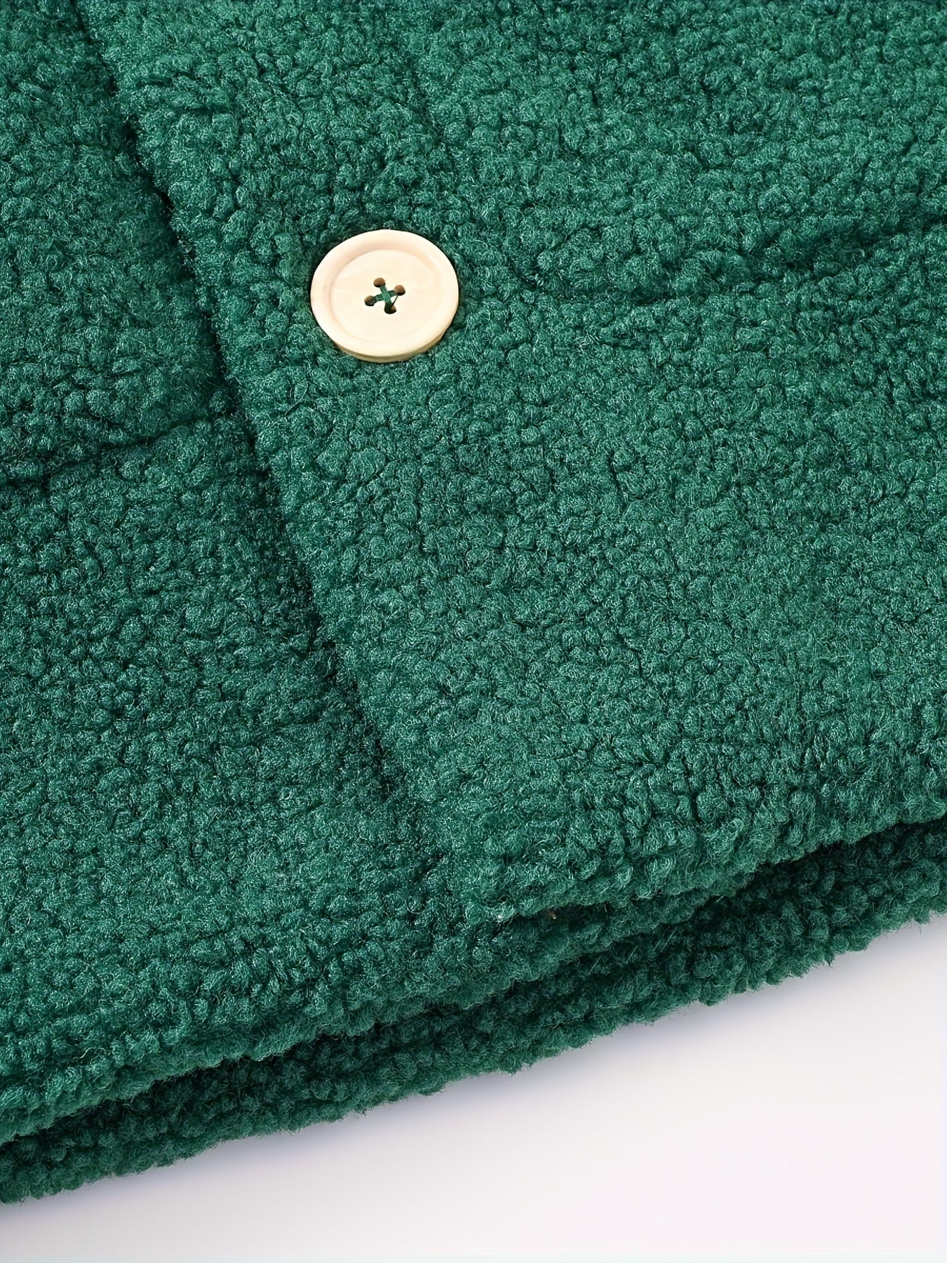 JOMAKE Girls' Winter Coat - Pastel Pink & Ombre Jacket with Button Front Closure, Soft Fleece-Lined Lapel Collar, Non-Stretchy Fabric for Everyday & Formal Events, Long Sleeve Casual Outerwear for School, Travel - Cute Korean