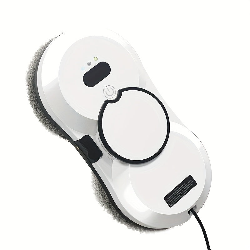 An Intelligent Window-Cleaning Robot That Automatically Sprays Water, Remote-Controlled Electrically Operated Glass Cleaning Robot with Planning Function