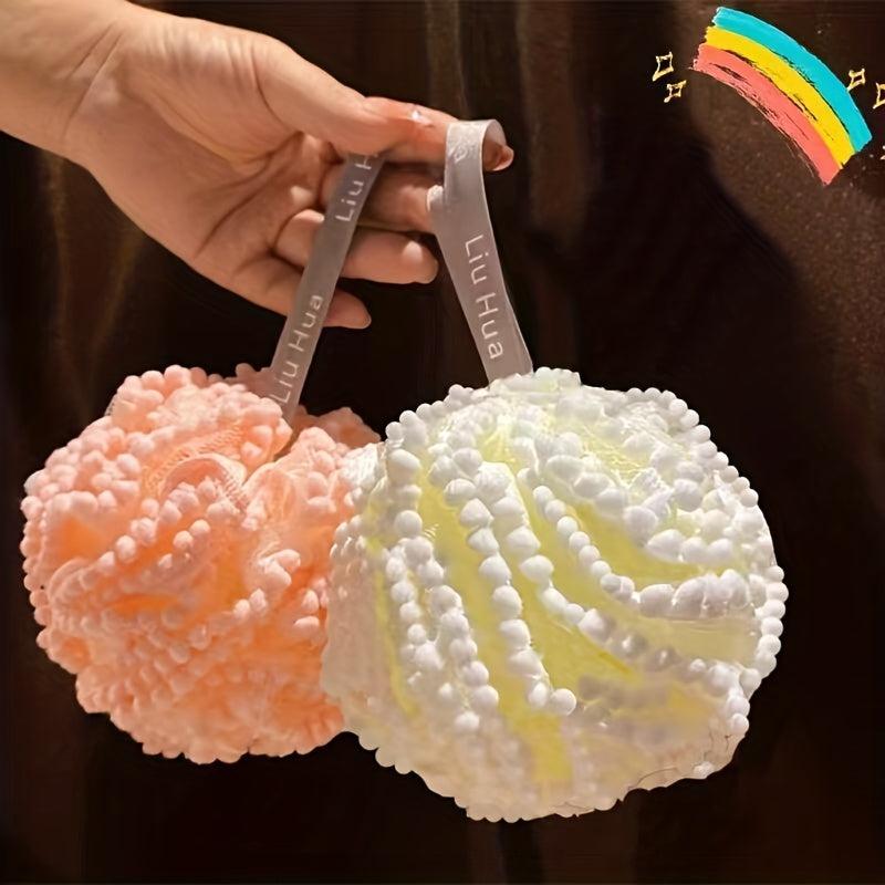 Bath Ball, Bath Flower, Bubble Bath Ball, Super Soft, Female, Large, Cute, Non-separable, High-grade, Dual-purpose Bath Products