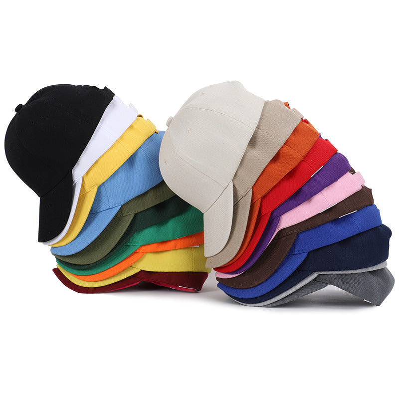 Solid Color Baseball Cap For Running Workouts And Outdoor Activities, Ideal choice for Gifts