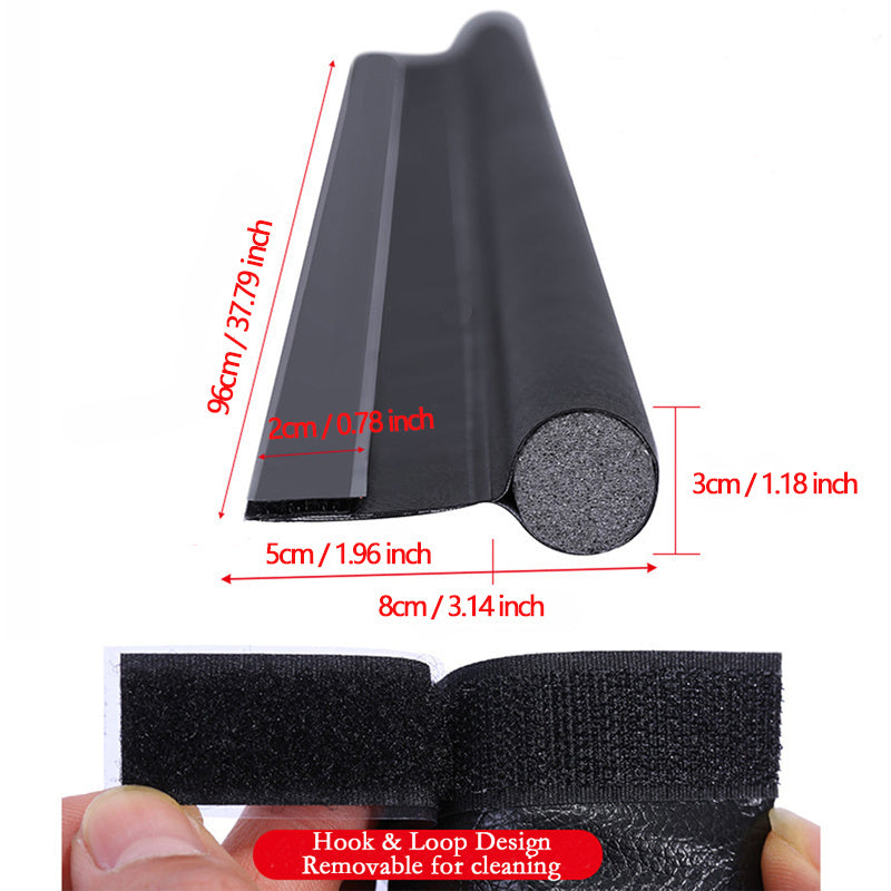 1pc Door Draft Stoppers, Under Door Noise Blocker Sound Proof Draft Guard For Bottom Of Doors Seal, Adjustable Bottom Of Doors Seal Gap Reduce Wind, Light, Cold Air, And Noise Door Draft Stoppers For Bottom Of Door