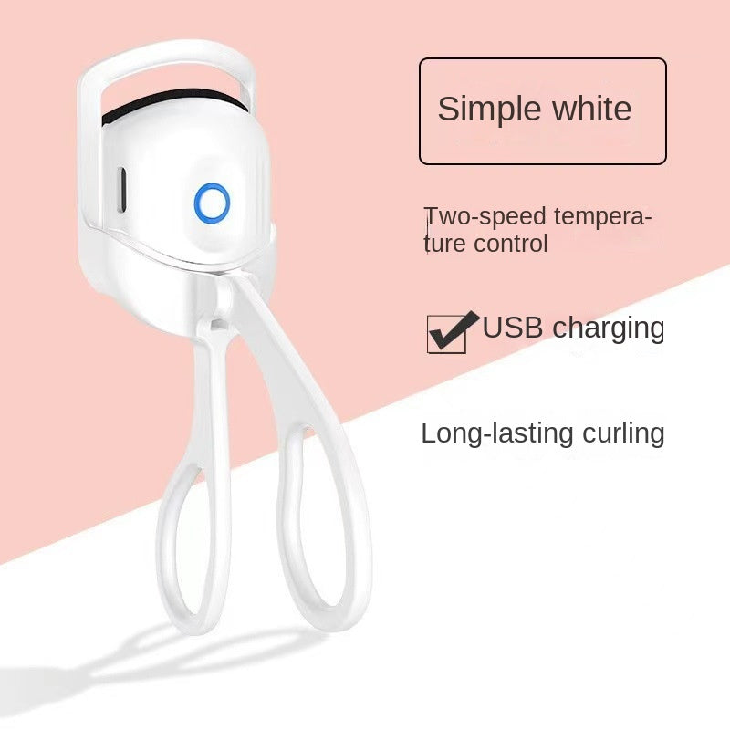 Rechargeable Electric Eyelash Curler, Heated Eyelash Perm Tool, Long-Lasting Curling and Styling, Lash Styling Tool, Sleek Eyelash Tool, Compact Design, Highquality Curler, Rechargeable Curler, Makeup Enthusiasts, Lash Lovers