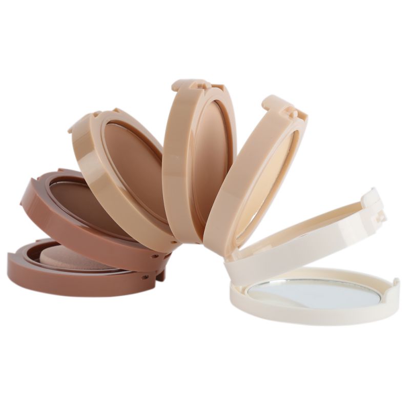 Concealer And Contour Powder with Five Colors in Five Layers, Brightens Skin Tone, Controls Oil, And Sets Makeup.