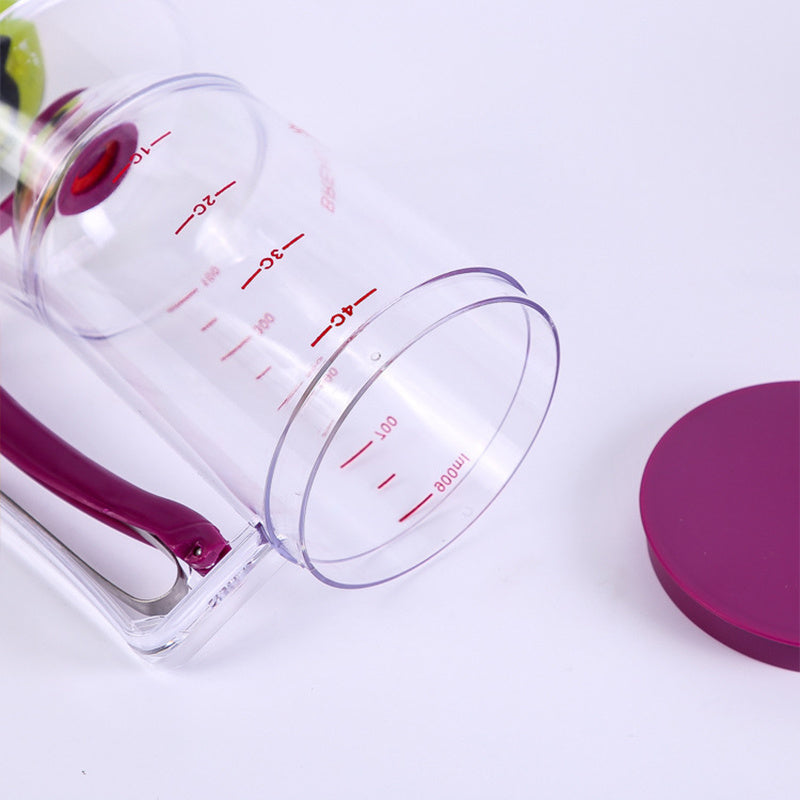 Cupcake Batter Separator And Dispenser - Handheld Funnel Measuring Cup Tool For Mess-Free Baking