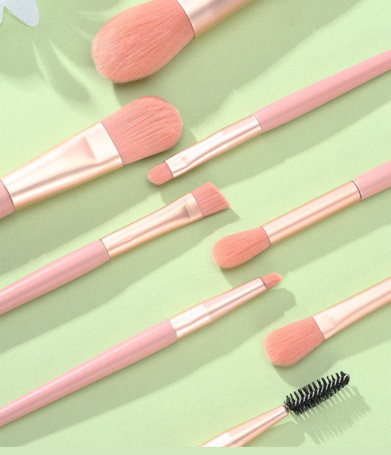 8pcs/set Professional Multi-Functional Makeup Brushes Makeup Kit, Foundation Brush, Powder Concealers Eye Shadows Blush Make Up Brushes