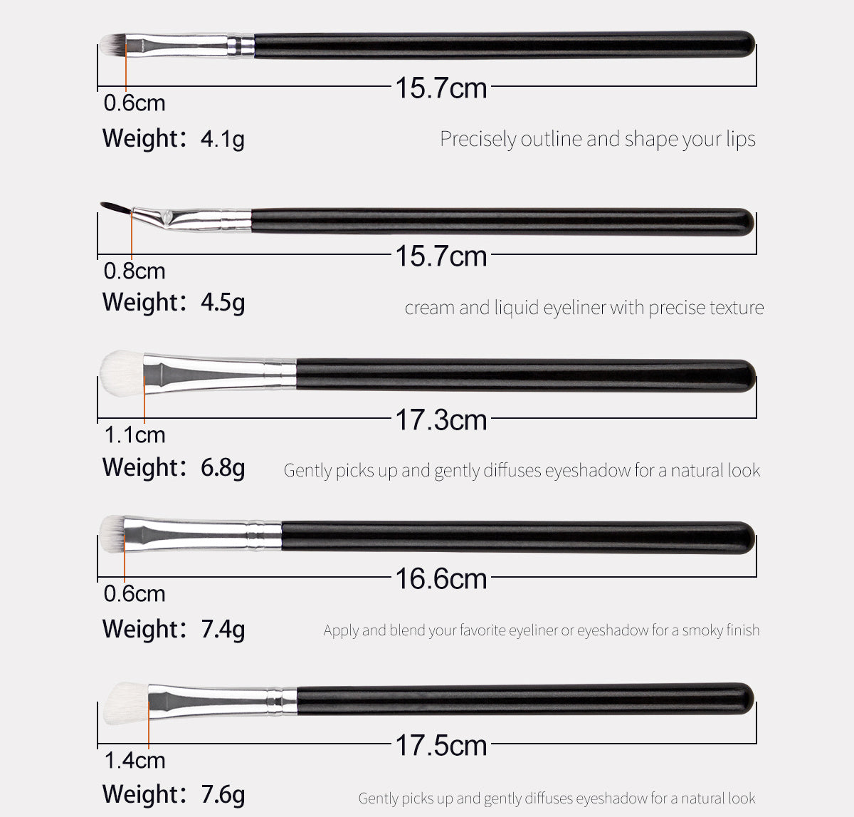 40pcs Complete Function Makeup Brush Kit With Premium Synthetic Bristles & Wooden Handle Perfect For Highlighter Blush Contour Eyeshadow Blending Professional Face Eye Lip Blender Brush Ideal For Makeup Beginner & Artist