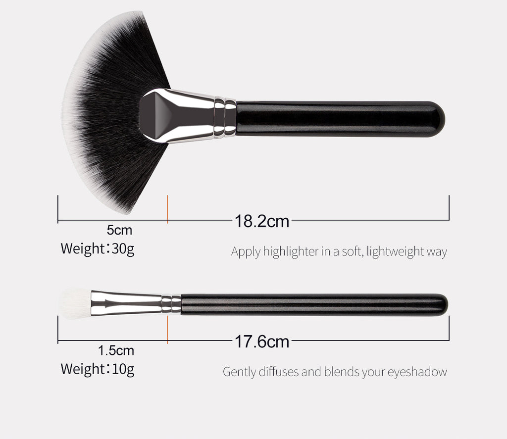 40pcs Complete Function Makeup Brush Kit With Premium Synthetic Bristles & Wooden Handle Perfect For Highlighter Blush Contour Eyeshadow Blending Professional Face Eye Lip Blender Brush Ideal For Makeup Beginner & Artist