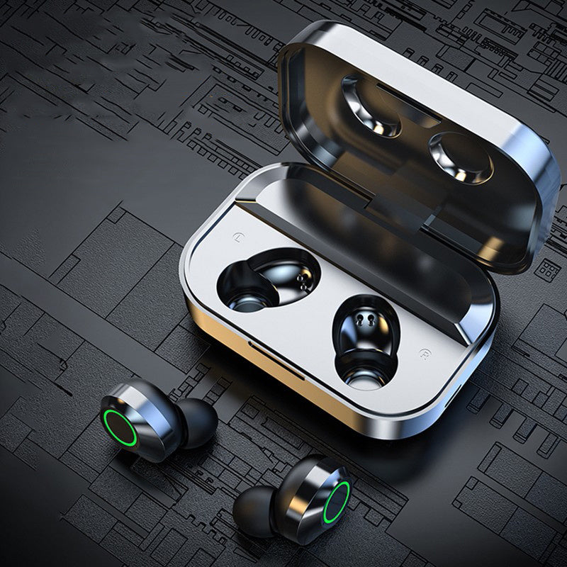 ANKRIYUL Wireless Earbuds Stereo Headset Sport Headphones in Ear Earphones with Charging Case