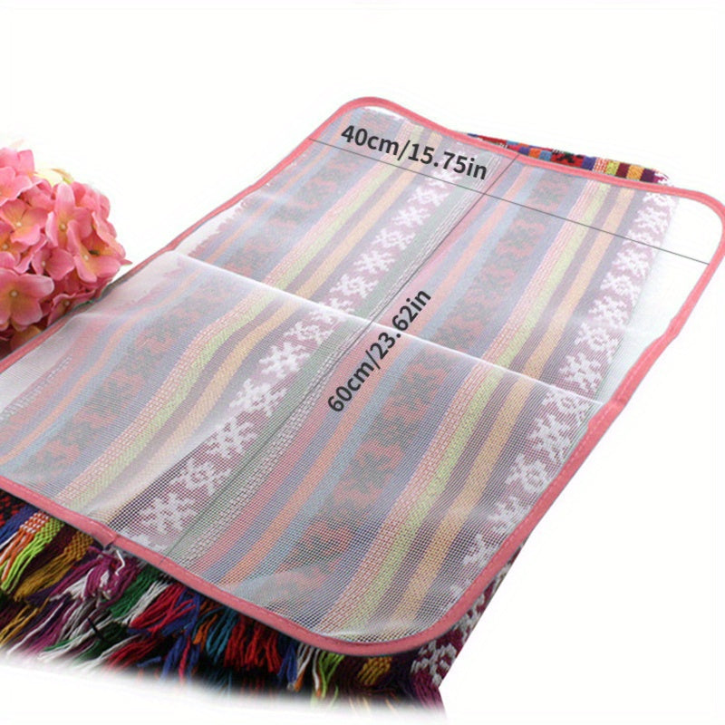 [Durable Ironing Mesh Pad] Durable Ironing Mesh Pad - Protective Insulation Pad for Safe Ironing, Prevents Scorching Issues, Easy to Clean, Fits Most Standard Irons, Household Essentials for Delicate Fabrics, Delicate Fabric