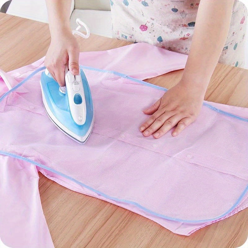 [Durable Ironing Mesh Pad] Durable Ironing Mesh Pad - Protective Insulation Pad for Safe Ironing, Prevents Scorching Issues, Easy to Clean, Fits Most Standard Irons, Household Essentials for Delicate Fabrics, Delicate Fabric