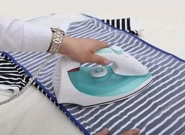 [Durable Ironing Mesh Pad] Durable Ironing Mesh Pad - Protective Insulation Pad for Safe Ironing, Prevents Scorching Issues, Easy to Clean, Fits Most Standard Irons, Household Essentials for Delicate Fabrics, Delicate Fabric