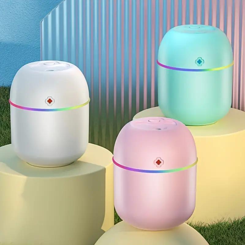 Portable Aromatherapy Humidifier with USB, Unscented Mist for Normal Skin, USB Powered Atmosphere Lamp for Bedroom, Living Room, Office, Car, No Battery Required, ≤36V