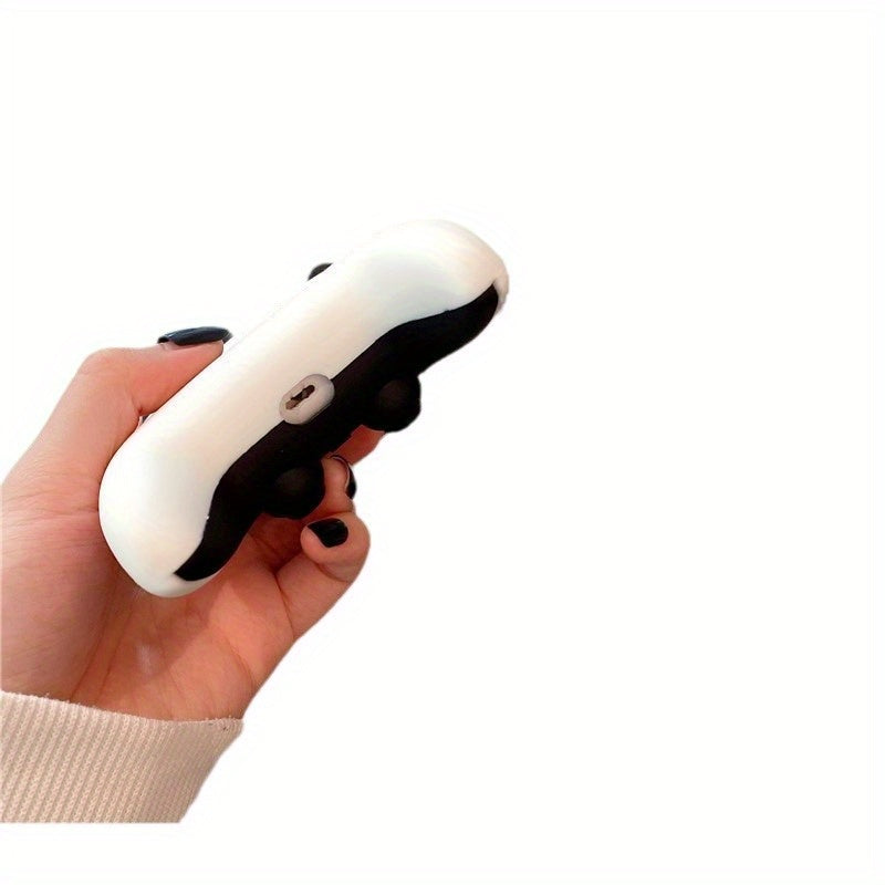 Oversized Silicone Case For Airpods 1St & 2Nd Gen - Cartoon Game Controller Design, Cool Protective Earphone Cover