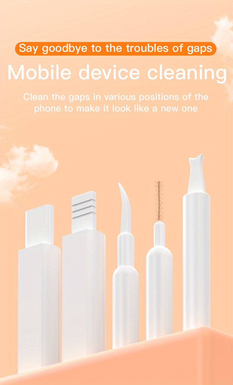 Multifunctional 32 in 1 Cleaner Kit for Electronic Devices, Keyboard Cleaning Brush, Headphones Cleaner Kit for Airpods, Multi-Tool for Cleaning Laptop, Keyboard, Earbuds, Camera, Cellphones