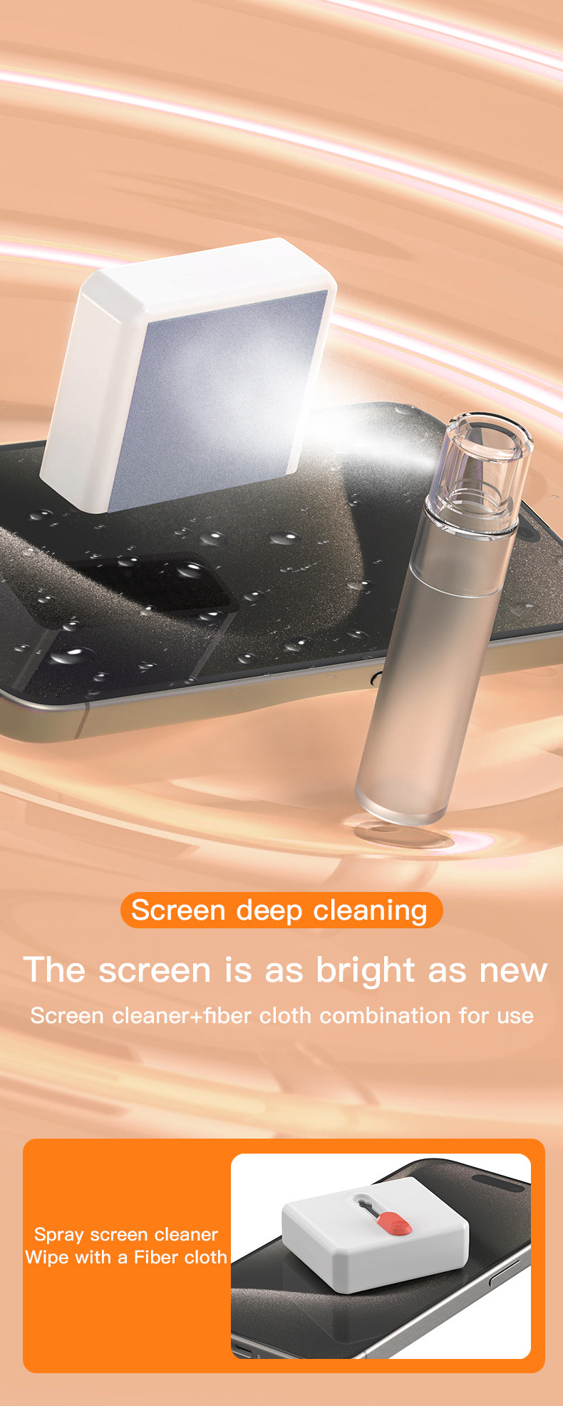 Multifunctional 32 in 1 Cleaner Kit for Electronic Devices, Keyboard Cleaning Brush, Headphones Cleaner Kit for Airpods, Multi-Tool for Cleaning Laptop, Keyboard, Earbuds, Camera, Cellphones