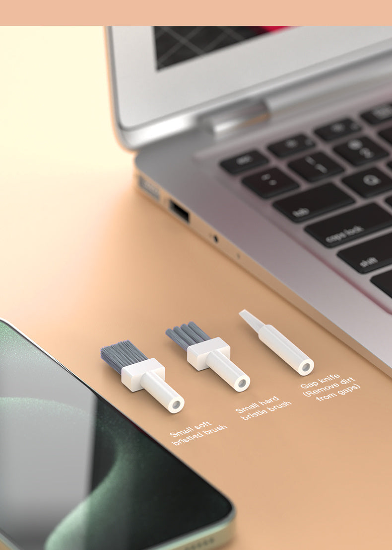 Multifunctional 32 in 1 Cleaner Kit for Electronic Devices, Keyboard Cleaning Brush, Headphones Cleaner Kit for Airpods, Multi-Tool for Cleaning Laptop, Keyboard, Earbuds, Camera, Cellphones