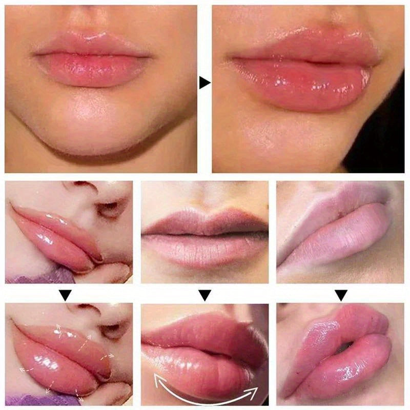 Luxurious Lip Plumper Serum - Hydrates, and Volumizes for a Sexy, Youthful Look with Long-Lasting Shine and Nourishment.