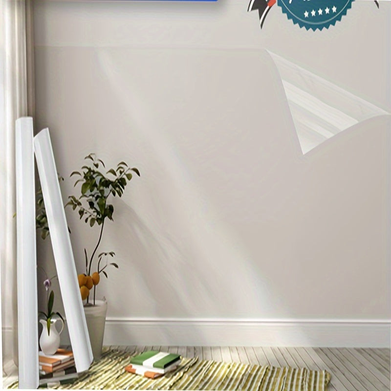 1 Roll Plastic Electrostatic Adhesion Wall Protective Film – Waterproof, Oil-Proof, Removable Film for Kitchen, Tiles, Home, Dorm Décor – No Glue, Easy to Clean, Use Without Electricity – 118 inch