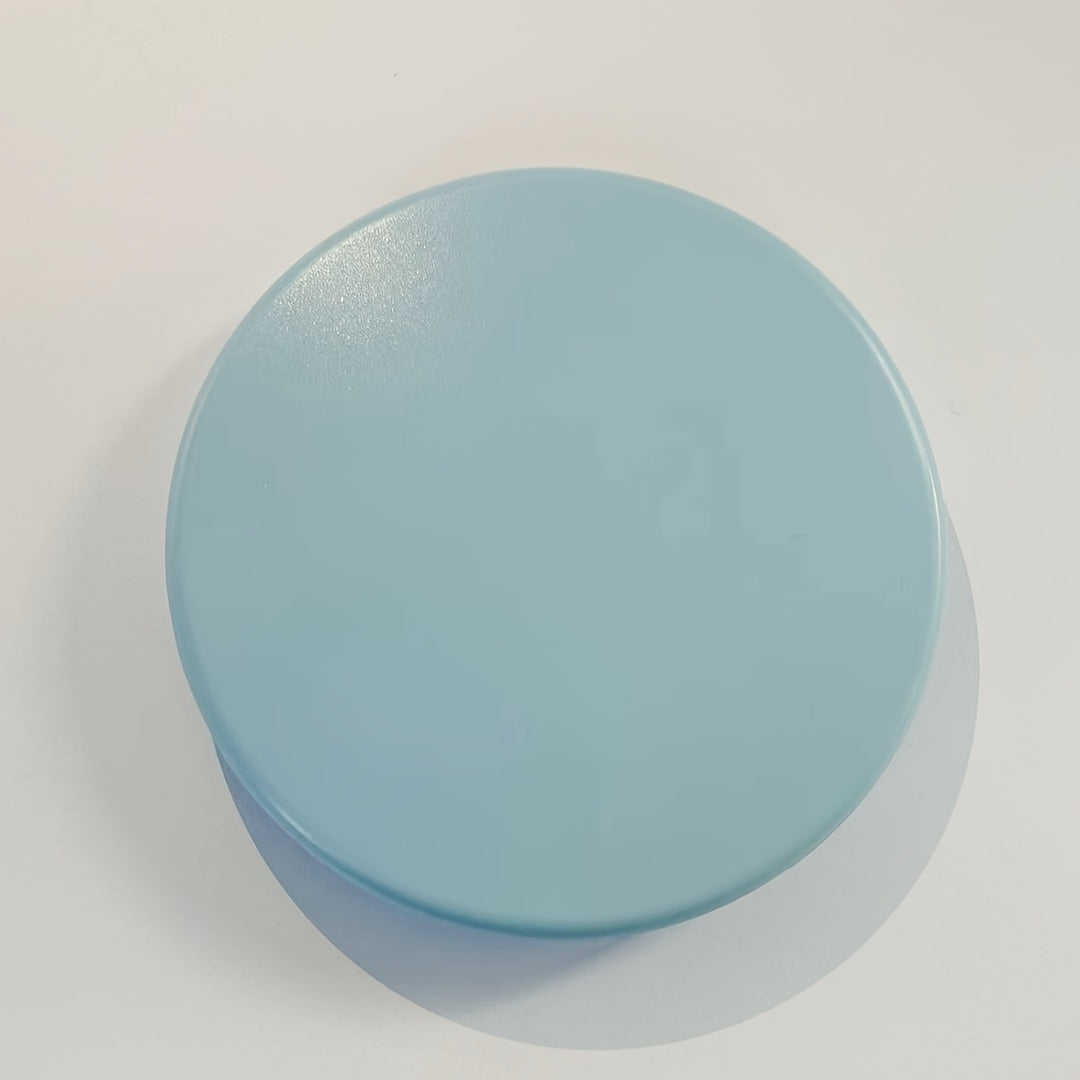 1pc Compact Round Foldable LED Vanity Mirror - Travel Portable Lighted Makeup Mirror for Purse Handbag - 2x Magnification, Double-sided, Handheld, Mini Touch-up Mirror with Light for Travel Essentials