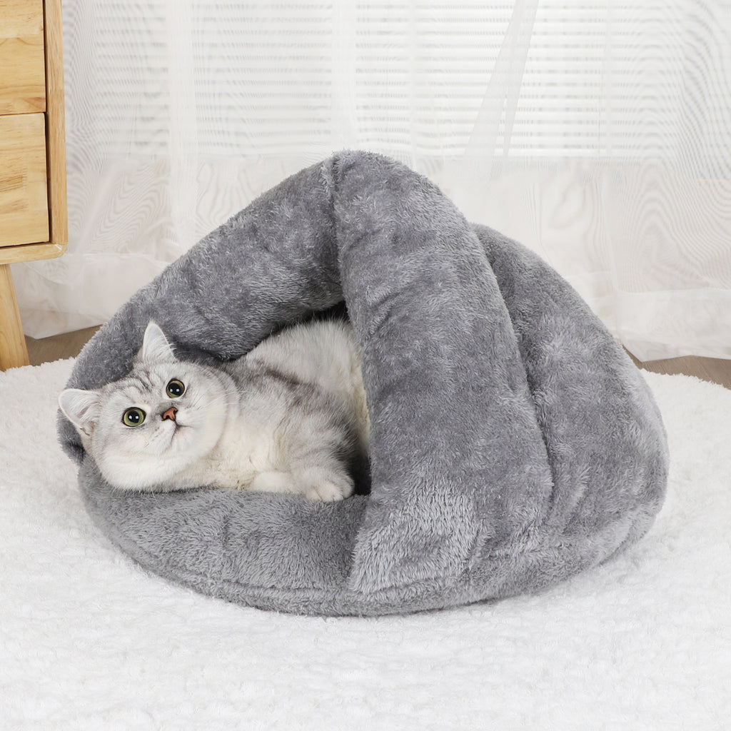 Solid Color Triangle Bed, Pet Bed, Pet Bedding
