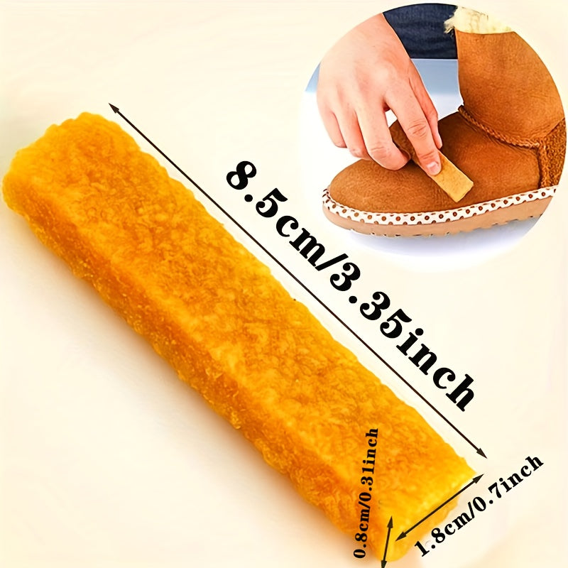 Shoe Cleaning Stick - Rubber Scrub for Suede, Brushed, Tumbled Surfaces, Easy Cleaning