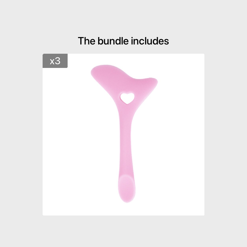 Silicone Eyeliner Stencils - Wing Tips, Mascara, Lipstick, Cream Mask Applicator - Makeup Beauty Tool for Perfect Application